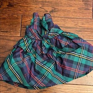 Plaid Sleeveless Dress